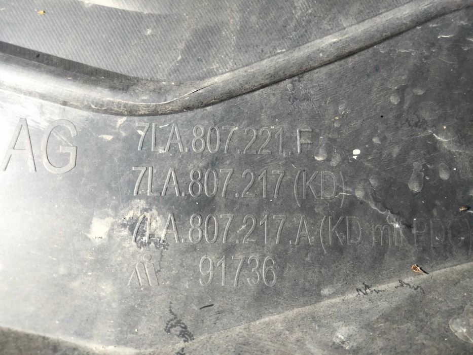 Zderzak przedni przod VW TRANSPORTER T6 LIFT 7LA