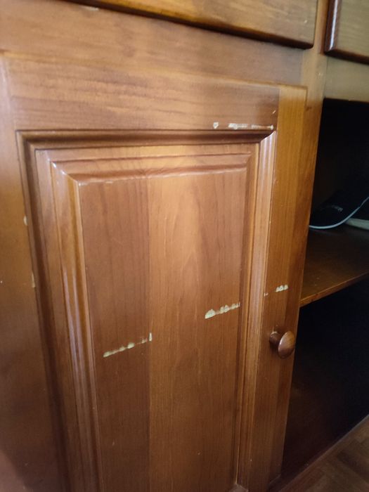 Móvel de hall de entrada em madeira