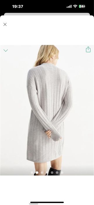 шикарное платье C&A ,100% кашемир!