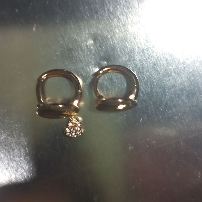 Сережки з сердцем