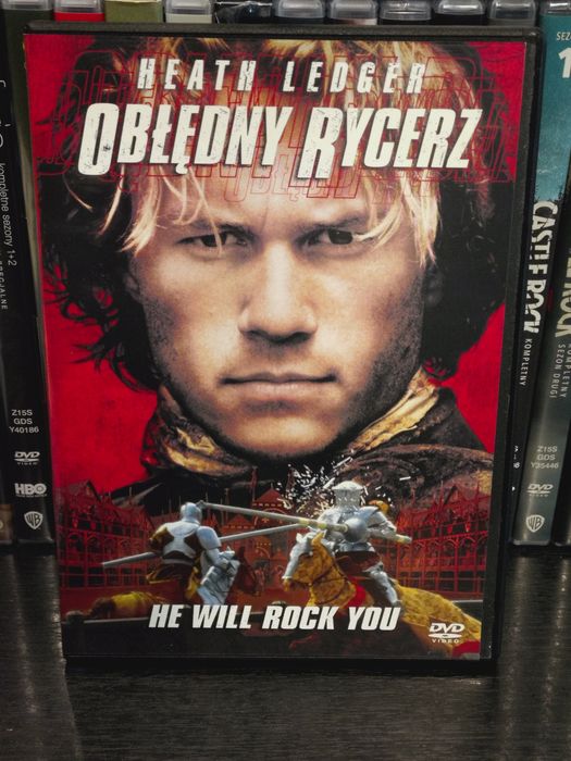 Obłędny rycerz DVD jest Ledger