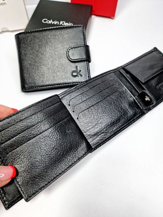 Шкіряний гаманець Чоловічий гаманець портмоне Мужской кожаный кошелек