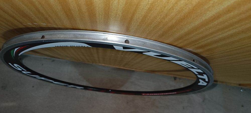 Aro bicicleta estrada Vuelta Super Lite CarbonPro Matrix