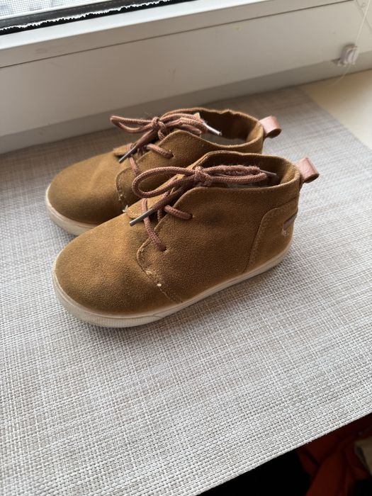 Замшеві черевики 26 розмір 16 см