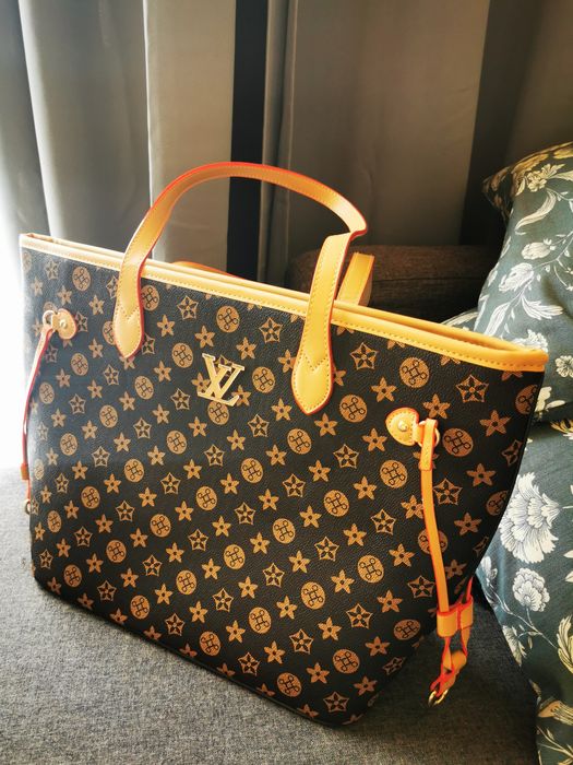 Elegancka torebka shopper w stylu Louis Vuitton – nowa