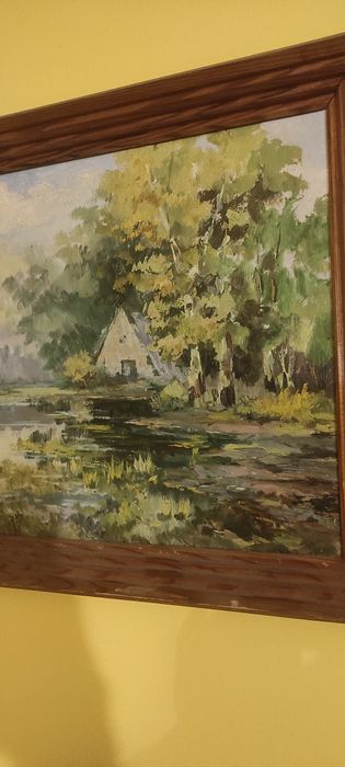 Obraz olejny, pejzaż