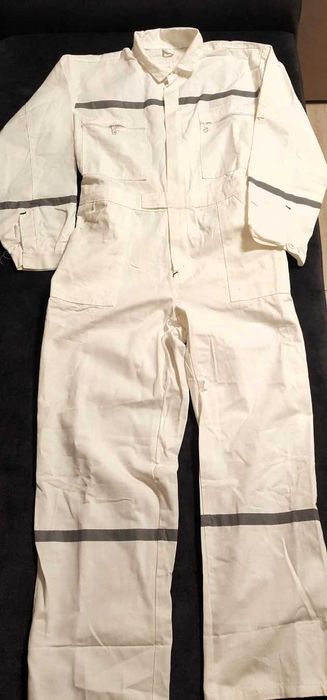 Комбинезон рабочий, Overall, роба, белый