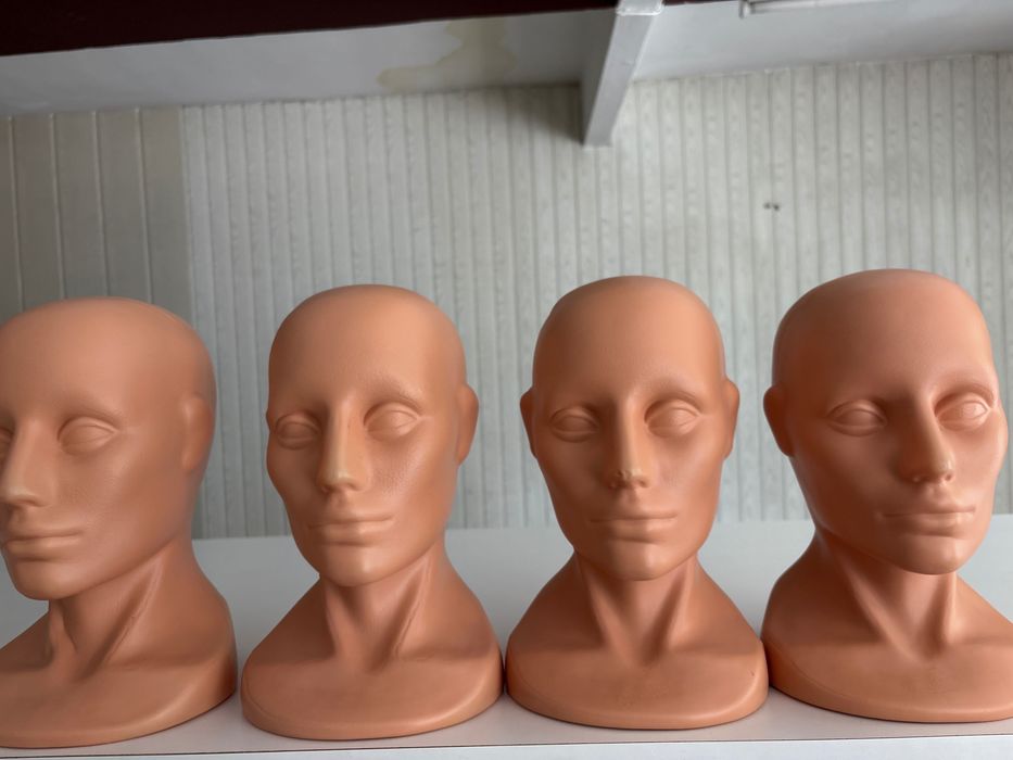 Manekin głowa plastik