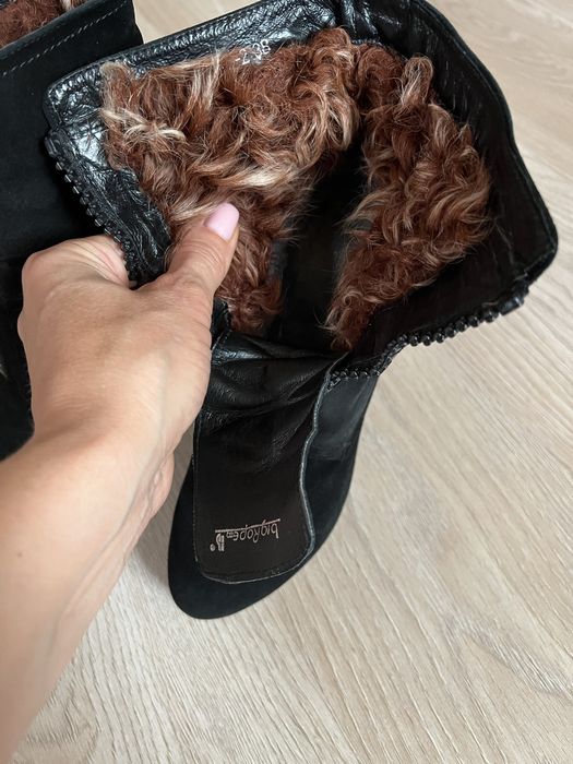 Натуральна замша черевики