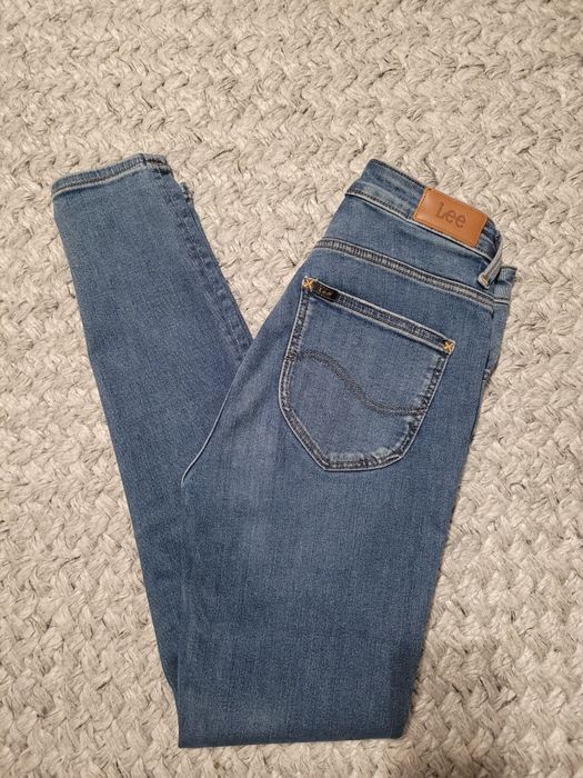 Jeansy Lee spodnie damskie