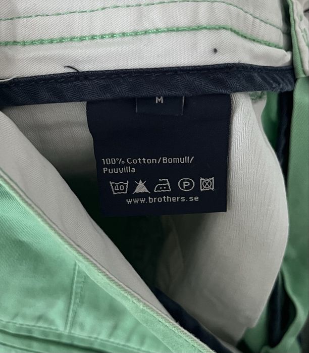 Spodenki szorty męskie East West – rozmiar M – miętowe / zielone
