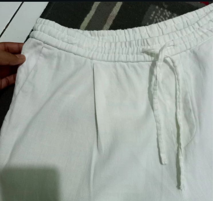 Льняні чоловічі штани від Zara