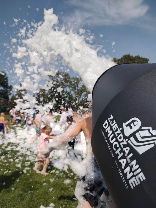 Wynajem zjeżdżalni dmuchanych, dmuchaniec, atrakcje dla dzieci, piana