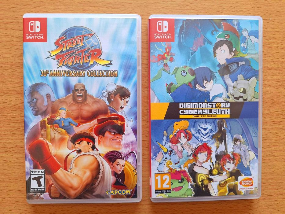 Street Fighter Collection & Digimon Cyber Sleuth (Nintendo Switch)
