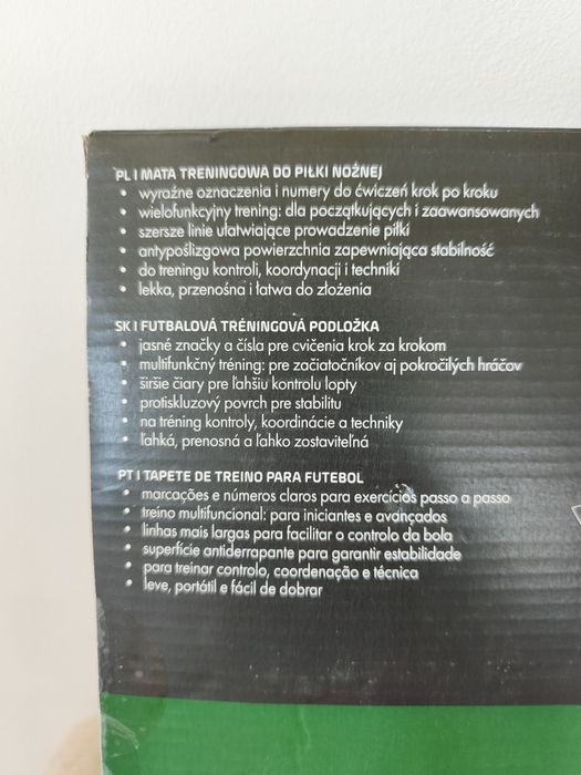 mata treningowa do piłki nożnej go active 120x80