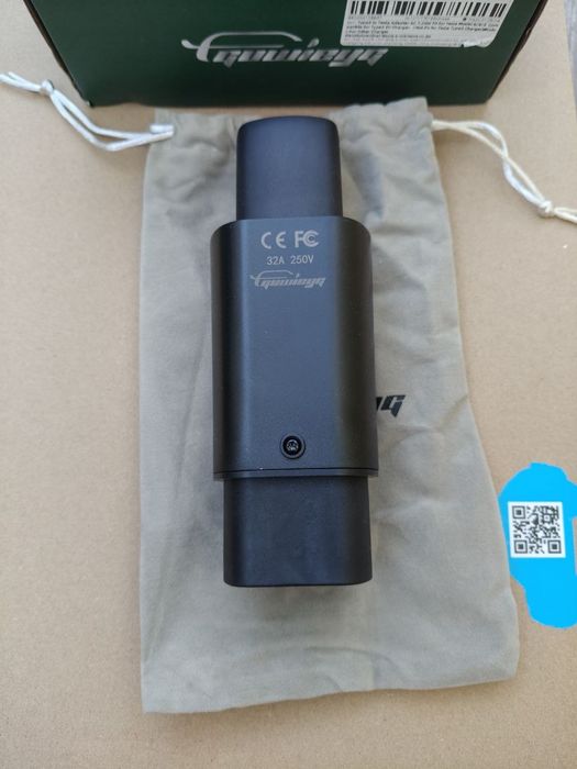 Перехідник TYPE 1 TYPE 2 CCS2 TESLA GBT CCS1 Тесла NACS зарядка guwieyg накс гбт тайп 1 тайп 2 адаптер з блокування зарядний пристрій adapter