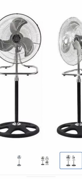 Вентилятор металический напольный