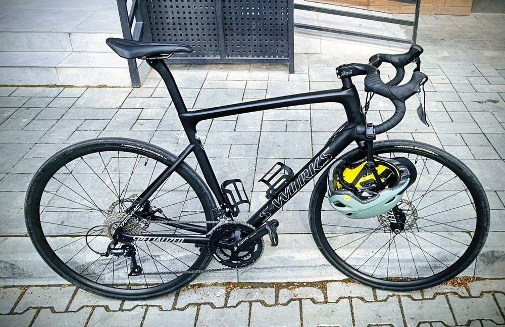 Шосейний велосипед S-Works карбон 56см + кермо MCFK