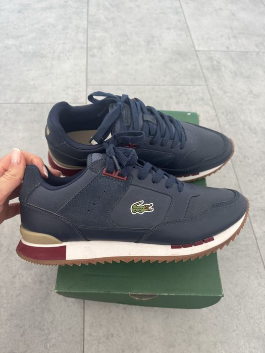 Lacoste sneakersy 41 męskie granat