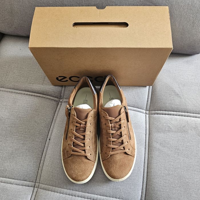 Ecco Casual Classic Zamszowe Sneakersy 41 26