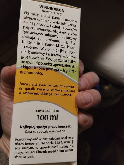 Vernikabon suplement diety