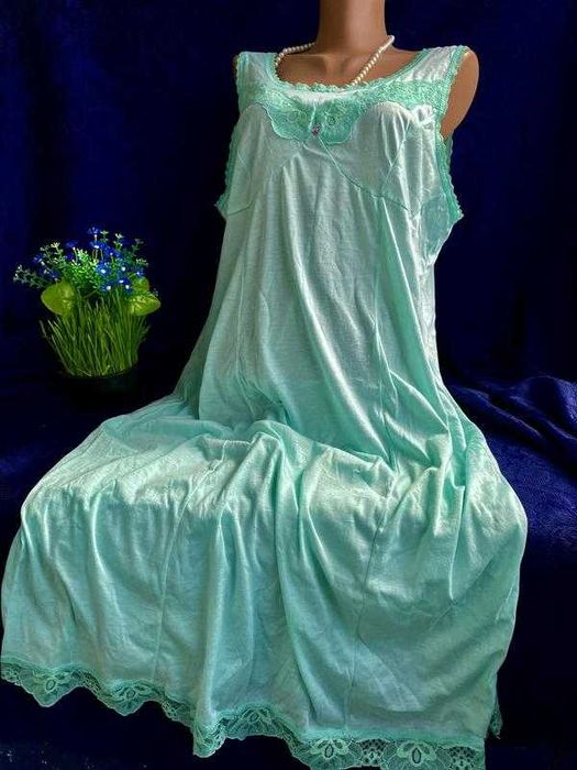 Винтаж! комбинация большой размер пишна краса пеньюар