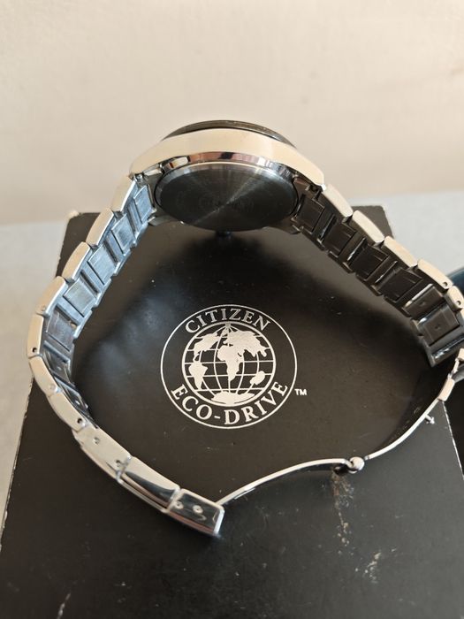 Citizen Eco-Drive Radio-Controlled AT4008-51E | Szafir | WR 200M | Pełen Komplet