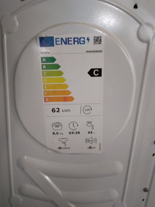 Máquina de Lavar Bosch Serie 4 - 8kg/ Classe C