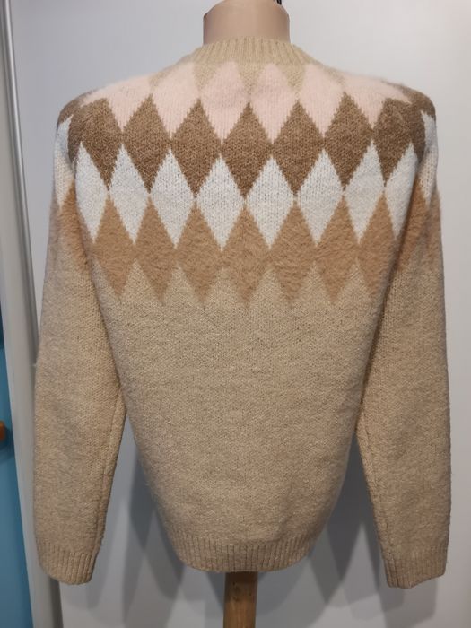 Sweter damski Hause Collection rozm XS owersiz, pasuje na S, beż