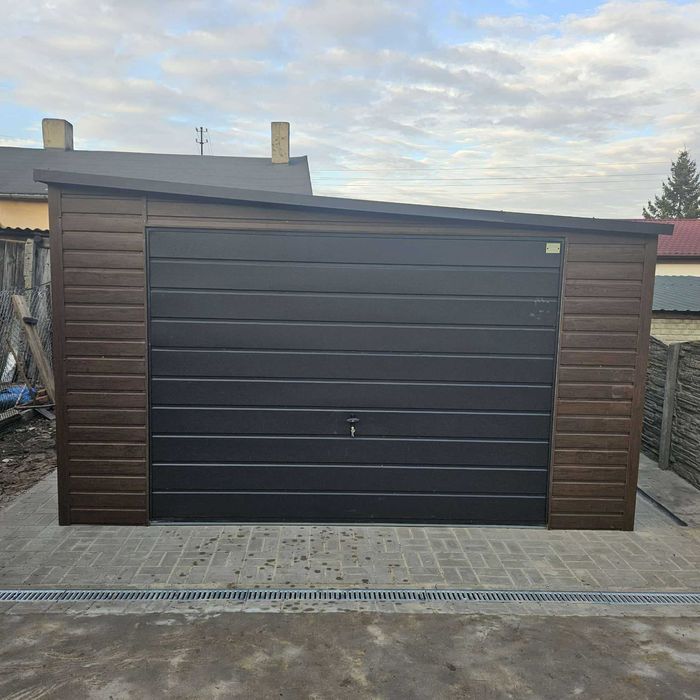 Garaż blaszany blaszak 6x6