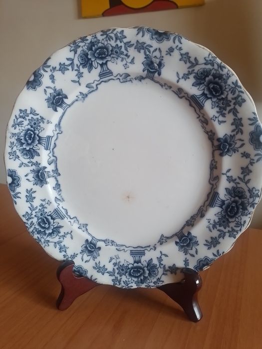 Prato em porcelana inglesa Indian Tree Bridgwood & Son