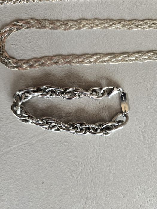 Чокер кольє ланцюжок срібло