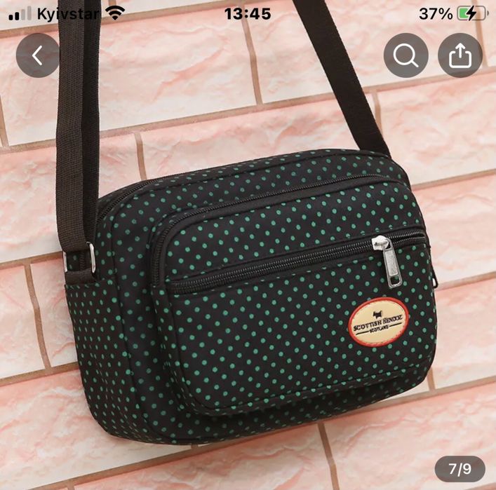 Сумка через плече. Кросбоді