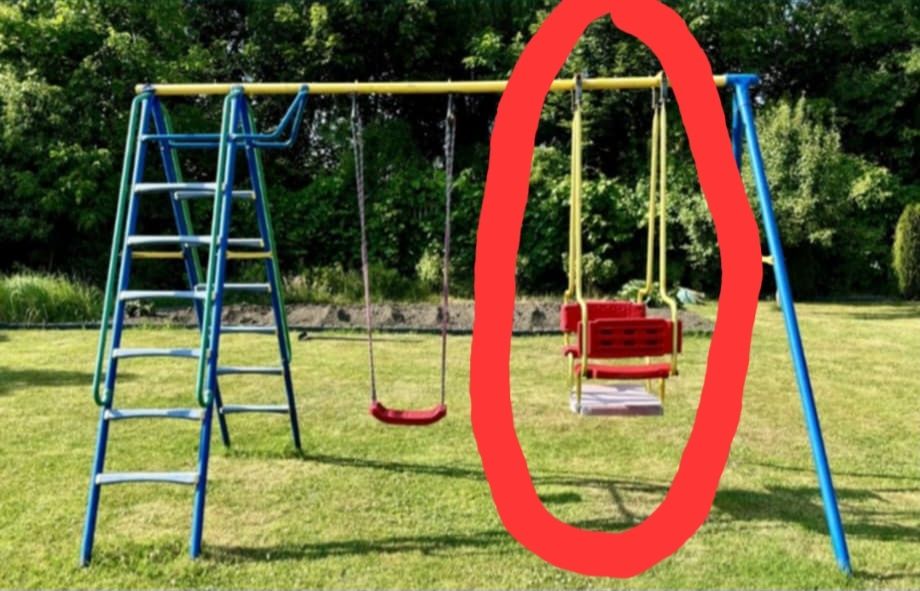 Element huśtawki podwójnej dwuosobowej