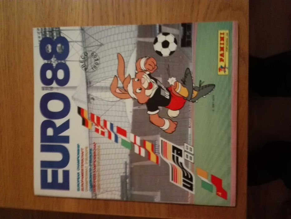 Euro 88 - caderneta completa com resultados