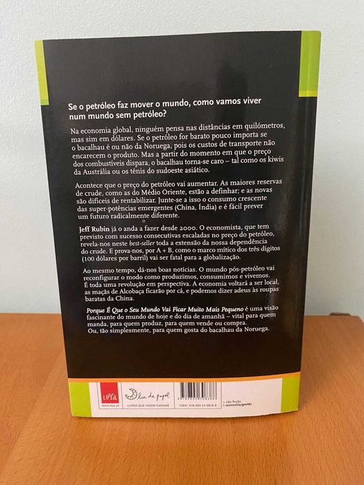 Porque É Que O Seu Mundo Vai Ficar Muito Mais Pequeno - Jeff Rubin