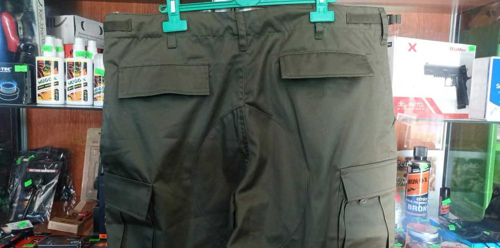 Spodnie Bojówki BDU Miltec Olive z odpinanymi nogawkami 2w1 r. XXL pas106