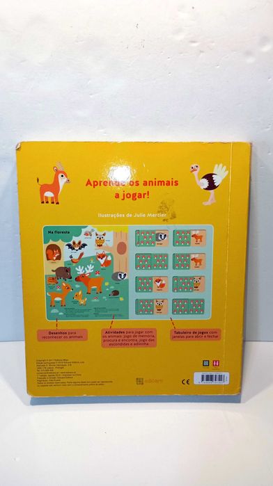 Jogos de Memória - Os Animais (Livro-jogo)