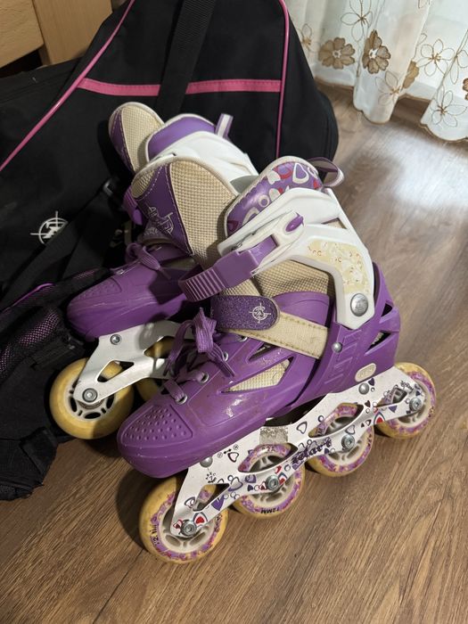 Ролики / роликові ковзани + сумка + захист