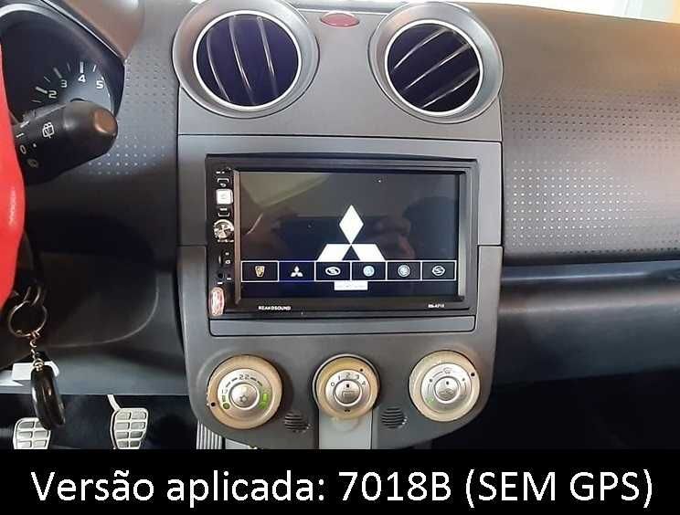 (NOVO) Rádio 2DIN • Mitsubishi COLT (2004 a 2012) • Android Z30 4+64GB