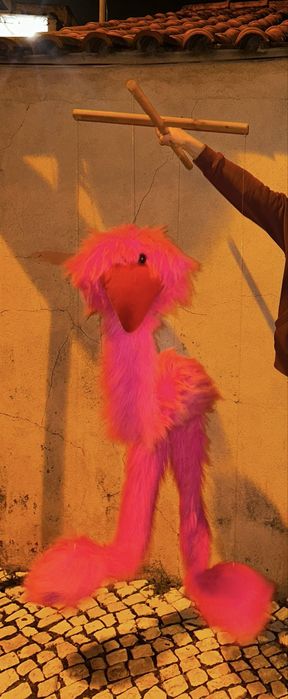 Marionete Gigante de Flamingo – Teatro de Rua / Eventos / Festivais