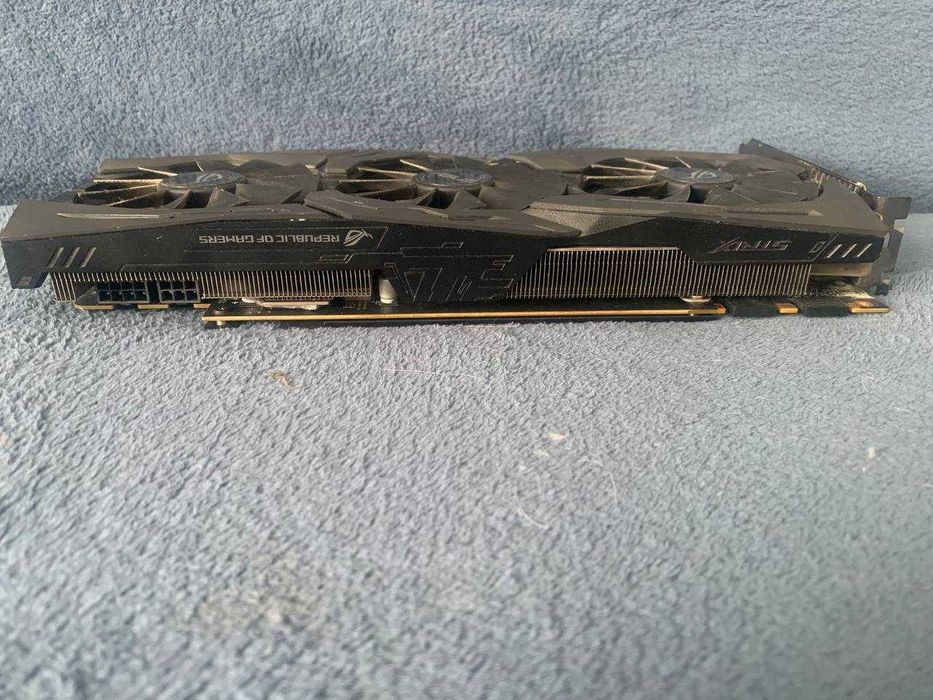ASUS ROG Strix GTX 1080 8GB A8G Gaming — отличное состояние, тесты есть