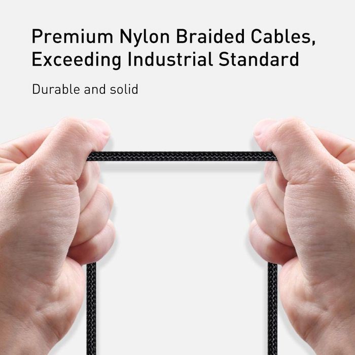 Кабель 100W Baseus 1/2/3м Type-C Tungsten 5A зарядка ipad MacBook pro