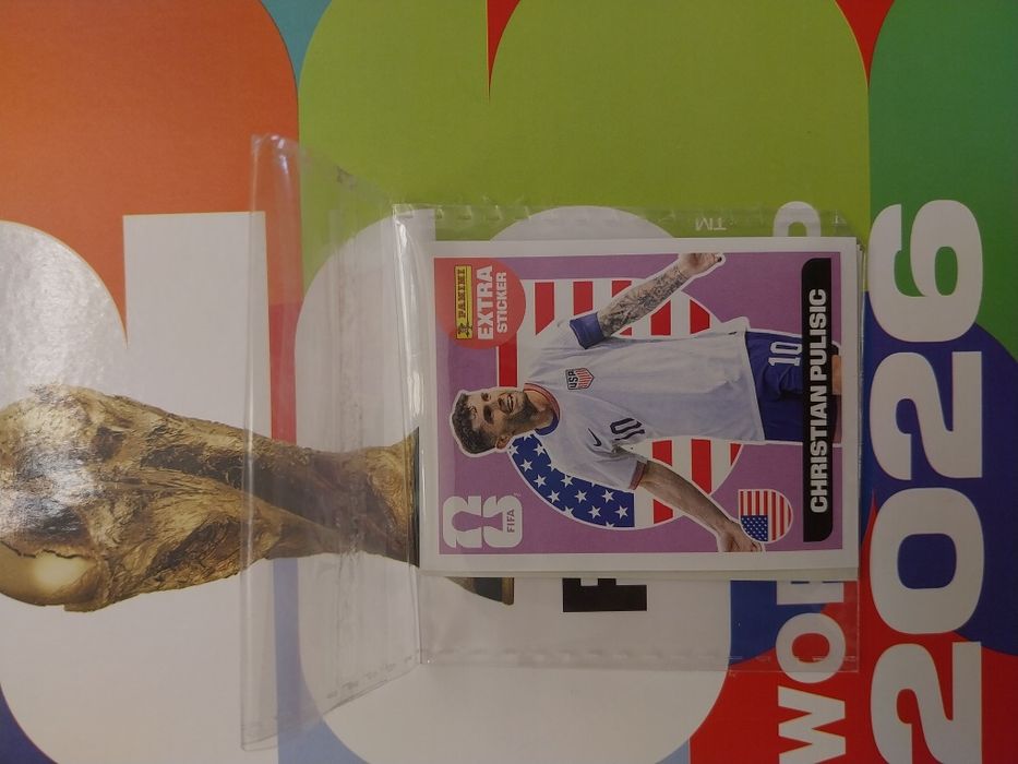 Vendo cromo extra sticker do Pulisic de 2026