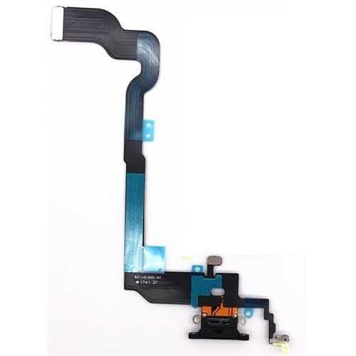 Wtyk ładowania, złącze lighting i mikrofon -  iPhone X