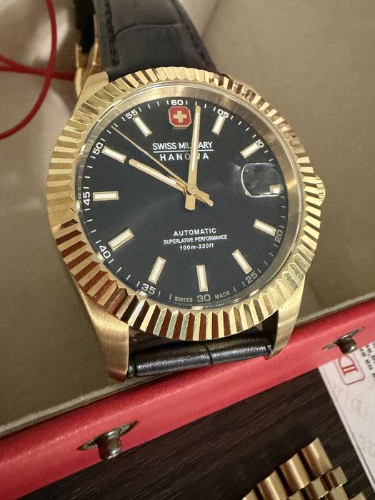 Швейцарський годинник SWISS military hanova DILIGENTER SMWGL0002110