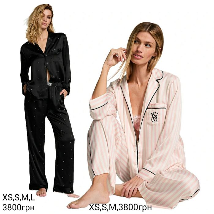 Сатинова піжама Вікторія Сікрет Victoria's Secret, оригінал США