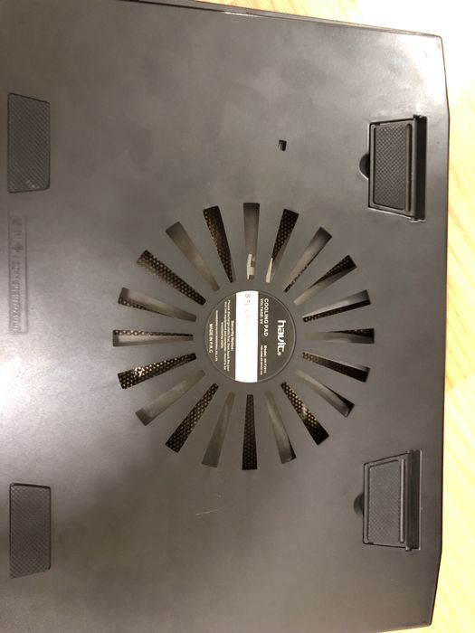 Охолоджуюча підставка для ноутбуку HAVIT HV-F2016 USB Black 22513