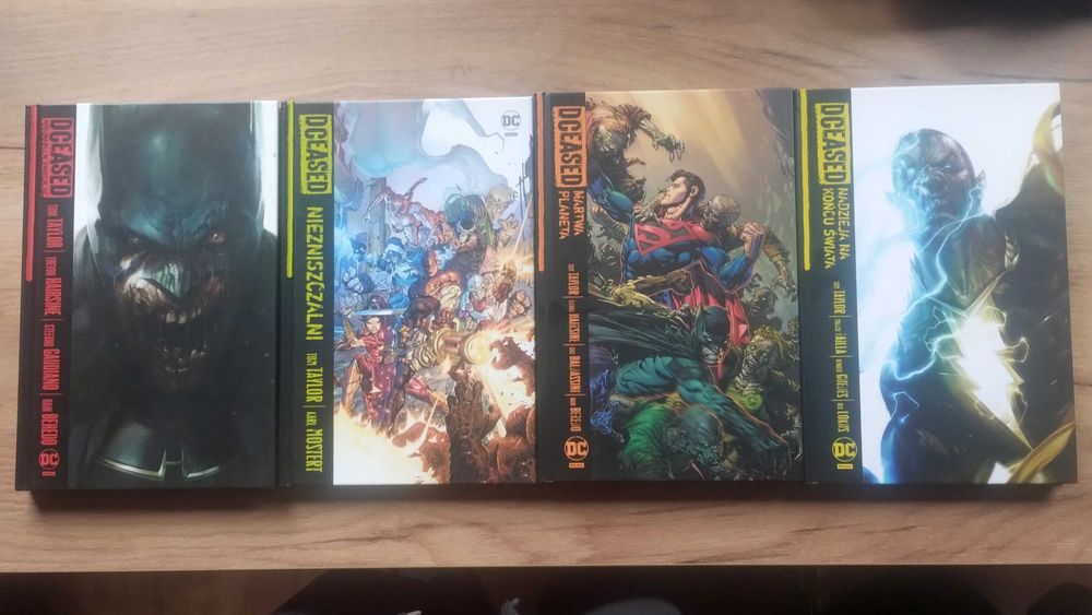 pakiet 4x dceased / Nieumarli w Świecie DC Wojna