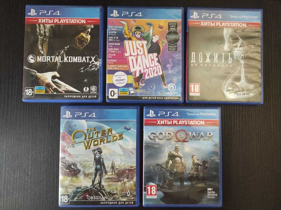 игровая приставка Sony PlayStation 4 Slim 1 TB (как новая, укопмлекто)